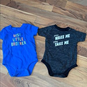 Short sleeve onesies